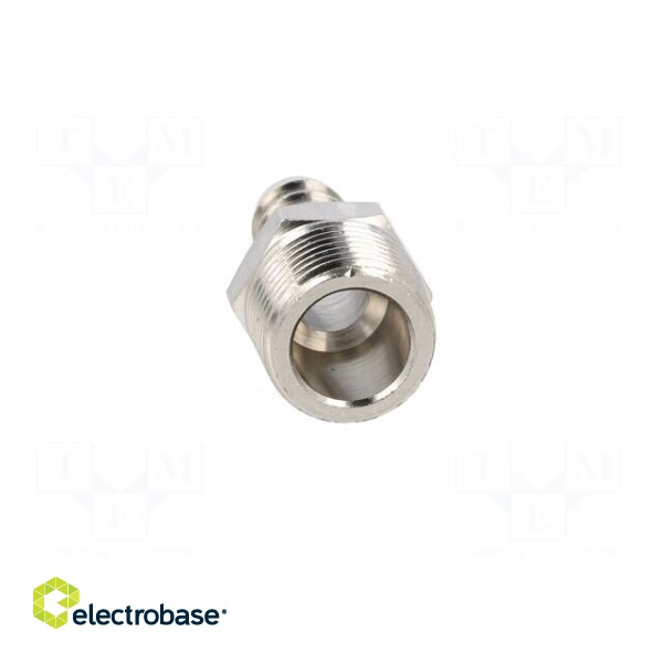 Metal connector | threaded | G 3/8" | Mat: nickel plated brass image 9