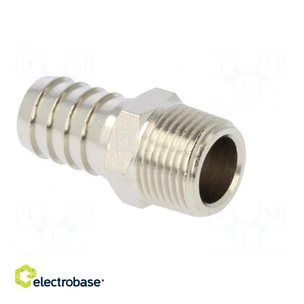 Metal connector | threaded | G 3/8" | Mat: nickel plated brass image 8