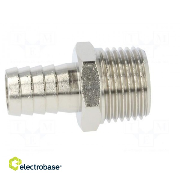 Metal connector | threaded | G 1/2" | Mat: nickel plated brass image 7