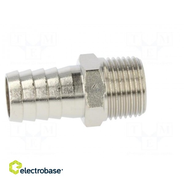 Metal connector | threaded | G 3/8" | Mat: nickel plated brass image 7