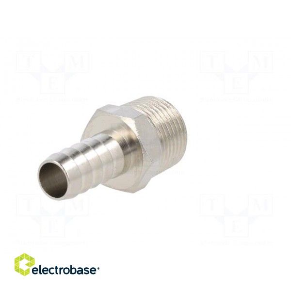 Metal connector | threaded | G 3/8" | Mat: nickel plated brass image 6