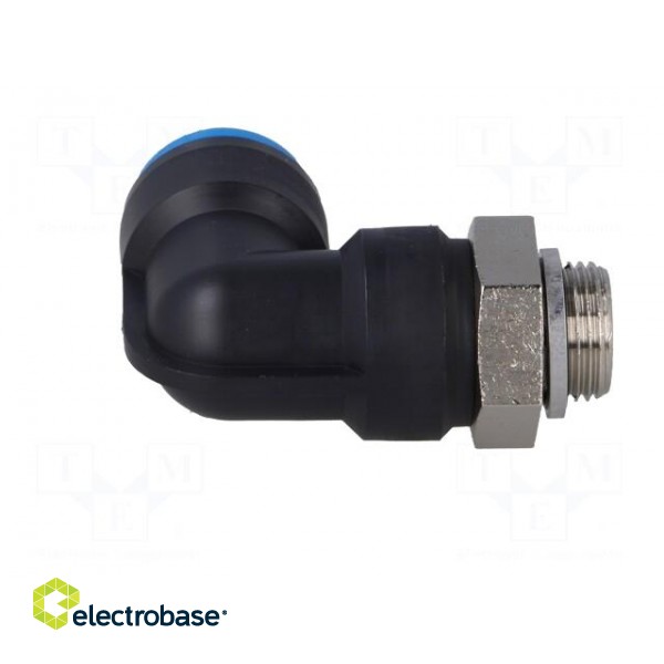 Push-in fitting | threaded,angled 90° | G 3/8" | outside image 7