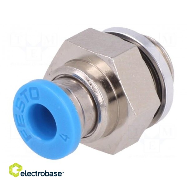 Push-in fitting | threaded,straight | G 1/8" | outside | -0.95÷6bar image 1