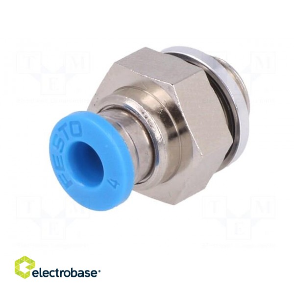 Push-in fitting | threaded,straight | G 1/8" | outside | -0.95÷6bar image 2