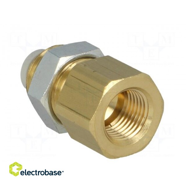 Push-in fitting | threaded,straight | Rc 1/4" | inside,outside image 2