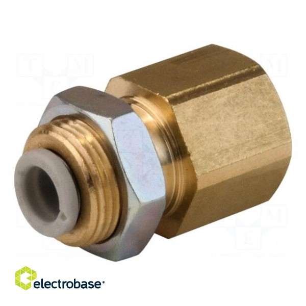 Push-in fitting | threaded,straight | Rc 1/2" | inside,outside