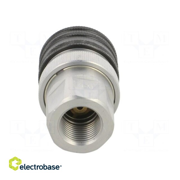 Quick connection coupling | 250bar | Seal: NBR | Int.thread: G 1/2" image 5