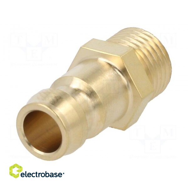 Quick connection coupling | connector pipe | max.15bar | -20÷200°C image 1