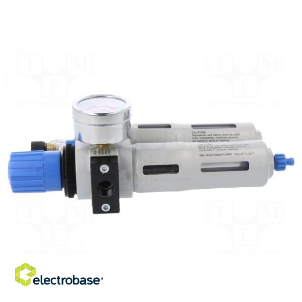 Air preparation set | G 1/4" | inside | 1700l/min | 20um | -10÷60°C image 8