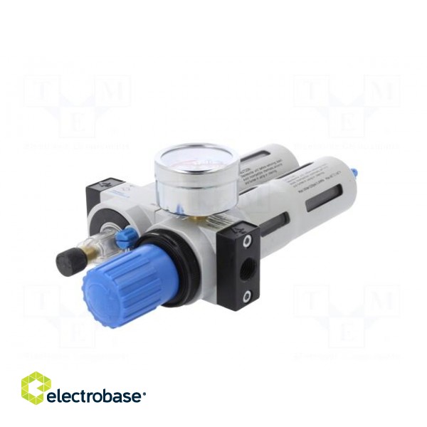 Air preparation set | G 1/4" | inside | 1700l/min | 20um | -10÷60°C image 7