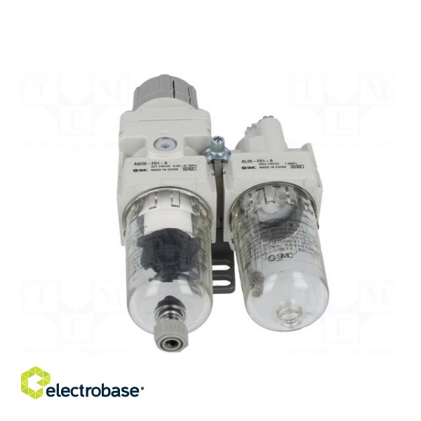 Air preparation set | G 1/8" | inside | 620l/min | 5um | -5÷60°C | 330g image 9