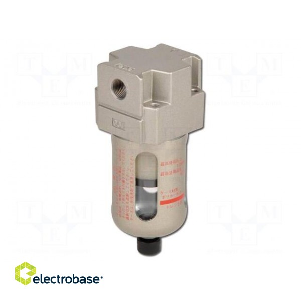 Compressed air filter | G 1/8" | inside | Working pressure: 10bar