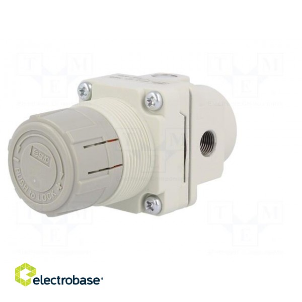 Compressed air regulator | G 1/8" | inside | 920l/min | -5÷60°C | 260g paveikslėlis 2