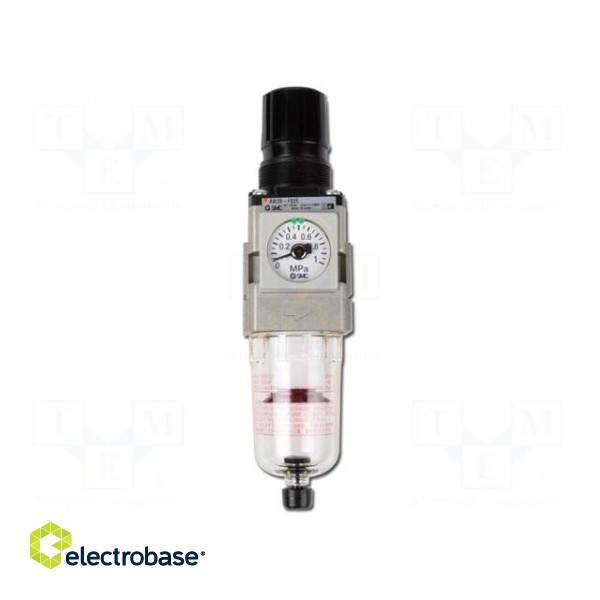 Compressed air regulator | G 1/8" | inside | 850l/min | 5um | -5÷60°C