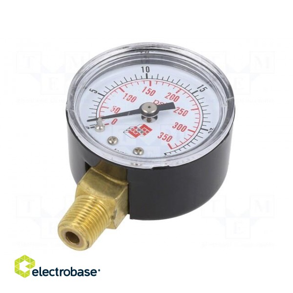 Manometer | 0÷25bar | non-aggressive liquids,inert gases | 40mm