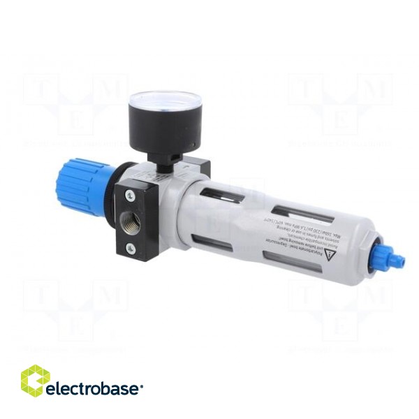 Compressed air filter/regulator | 1400l/min | 40um | D | -10÷60°C image 8