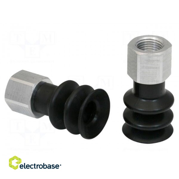 Suction cup | 18mm | G1/8" IG | Shore hardness: 55 | 1.35cm3 | FSG