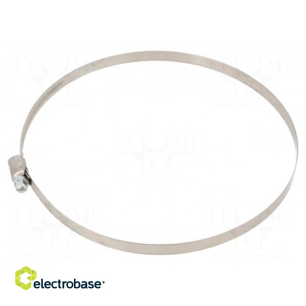 Cable tie | Ø: 150÷170mm | W: 9mm | Material: chrome steel AISI 430