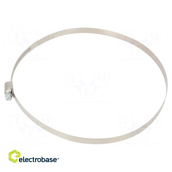 Cable tie | Ø: 170÷190mm | W: 9mm | Material: chrome steel AISI 430