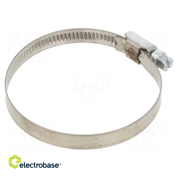 Cable tie | Ø: 50÷70mm | W: 9mm | Material: chrome steel AISI 430