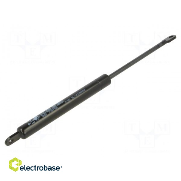 Gas spring | E: 265mm | Features: with welded steel eyes | Øout: 15mm