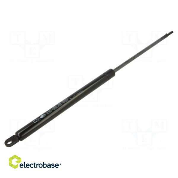 Gas spring | E: 445mm | Features: with welded steel eyes | Øout: 18mm