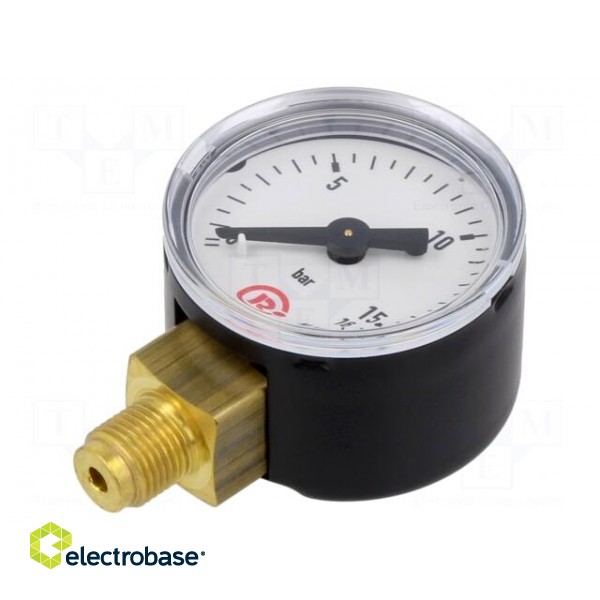 Manometer | 0÷16bar | 40mm | non-aggressive liquids,inert gases