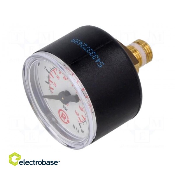 Manometer | 0÷25bar | 40mm | non-aggressive liquids,inert gases