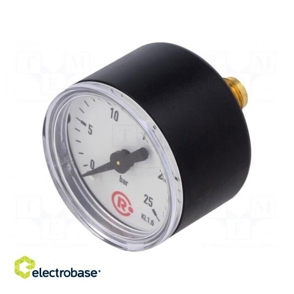 Manometer | 0÷25bar | 40mm | non-aggressive liquids,inert gases