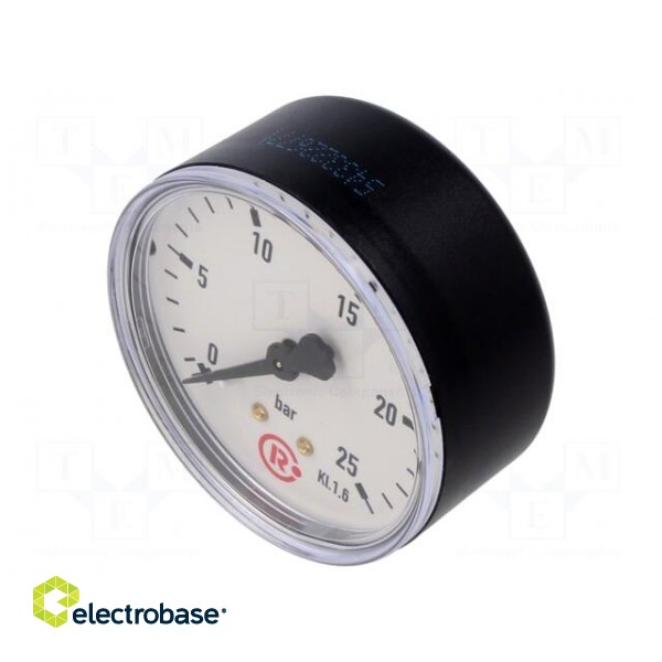 Manometer | 0÷25bar | 63mm | non-aggressive liquids,inert gases