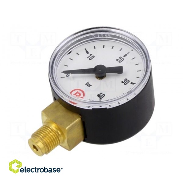 Manometer | 0÷40bar | 40mm | non-aggressive liquids,inert gases