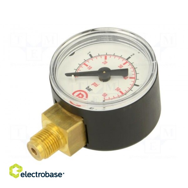 Manometer | 0÷4bar | 40mm | non-aggressive liquids,inert gases