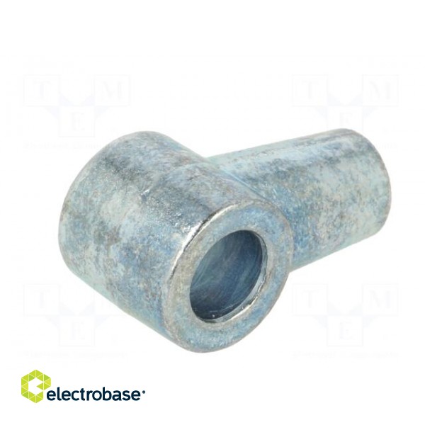 Mounting element for gas spring | Mat: zamak | 10.1mm | Thread: M8 image 2