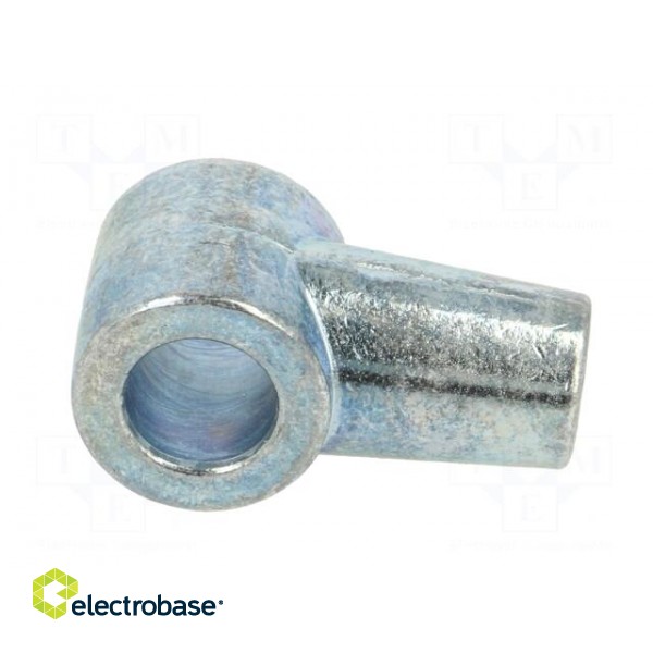 Mounting element for gas spring | Mat: zamak | 10.1mm | Thread: M8 image 3