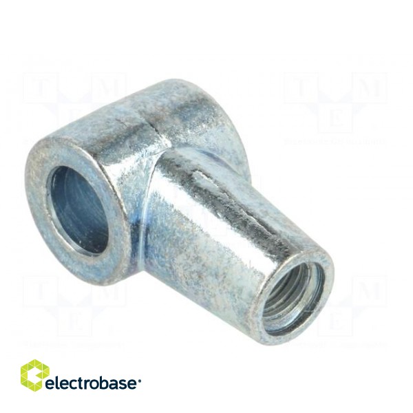 Mounting element for gas spring | Mat: zamak | 10.1mm | Thread: M8 image 4