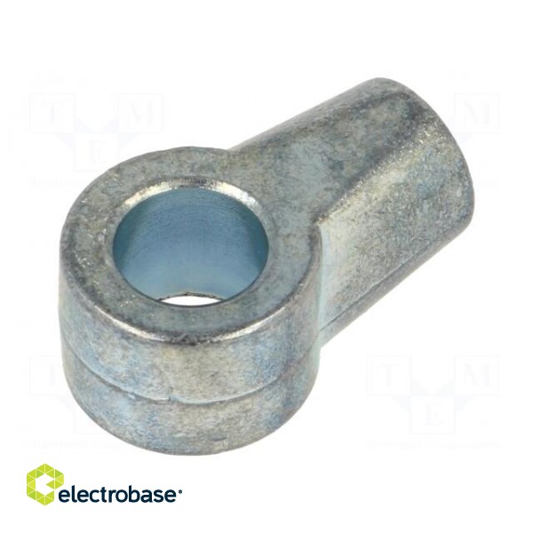 Mounting element for gas spring | Mat: zamak | 10.1mm | Thread: M8 image 1