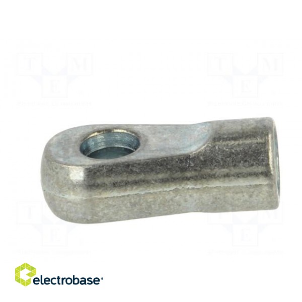 Mounting element for gas spring | Mat: zamak | 8.2mm | Thread: M8 image 3