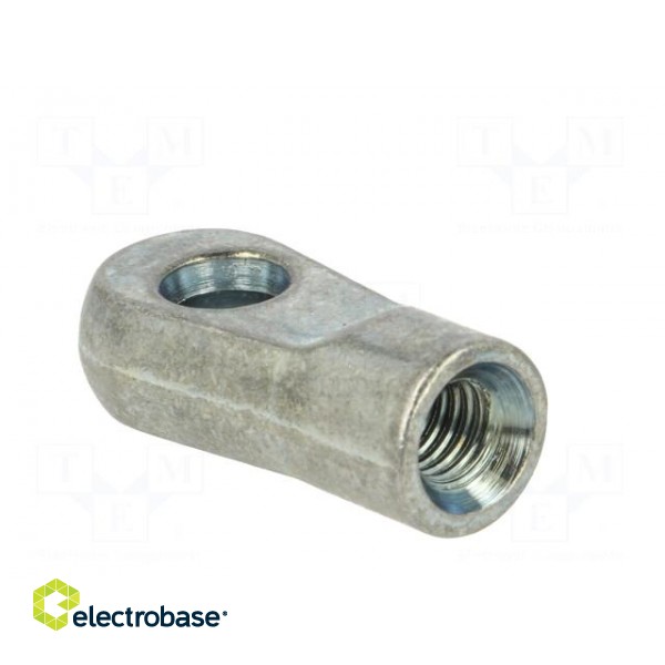 Mounting element for gas spring | Mat: zamak | 8.2mm | Thread: M8 image 4