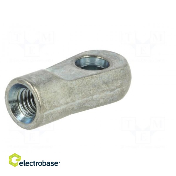 Mounting element for gas spring | Mat: zamak | 8.2mm | Thread: M8 image 6