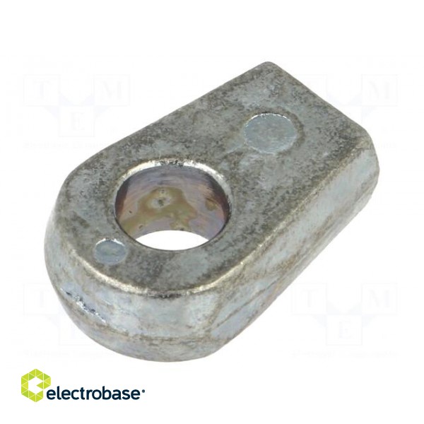 Mounting element for gas spring | Mat: zamak | 8.5mm | Thread: M6 image 1