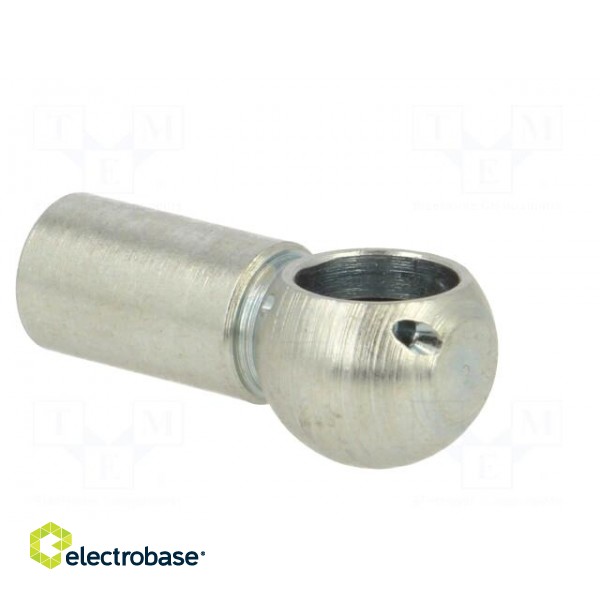 Mounting element for gas spring | Mat: zinc plated steel | 10mm фото 4