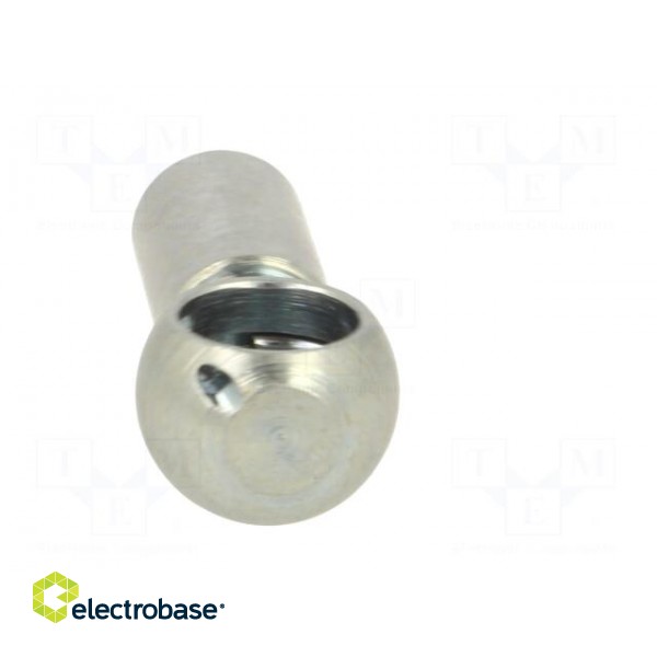 Mounting element for gas spring | Mat: zinc plated steel | 10mm image 5