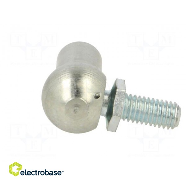Mounting element for gas spring | Mat: zinc plated steel | 13mm image 7