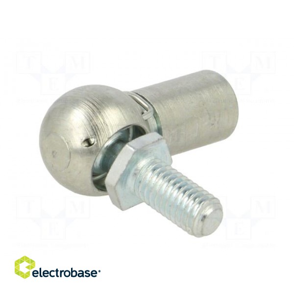 Mounting element for gas spring | Mat: zinc plated steel | 13mm image 8