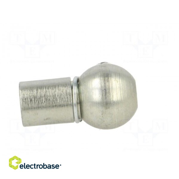 Mounting element for gas spring | Mat: zinc plated steel | 13mm image 5