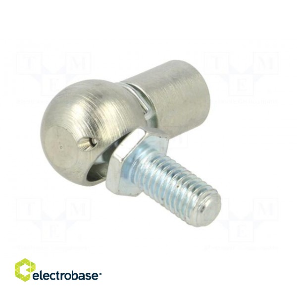 Mounting element for gas spring | Mat: zinc plated steel | 13mm фото 8