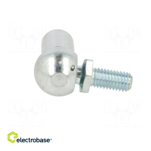 Mounting element for gas spring | Mat: zinc plated steel | 13mm image 7