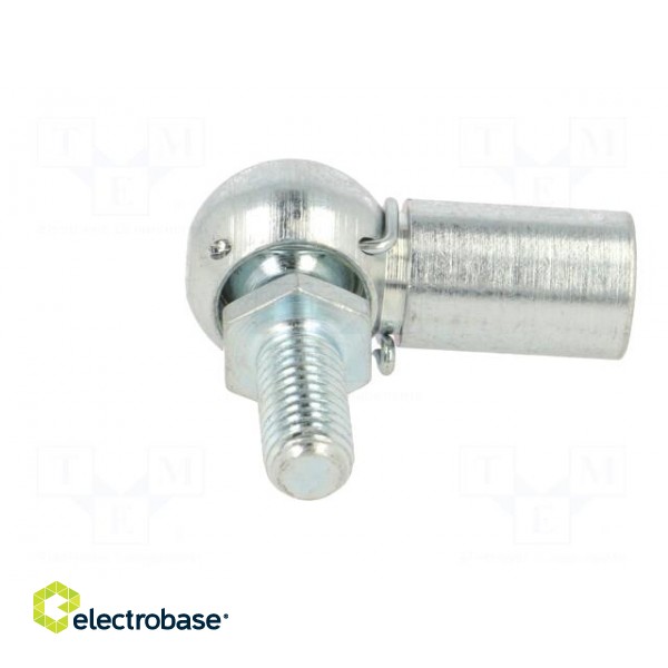 Mounting element for gas spring | Mat: zinc plated steel | 13mm image 9