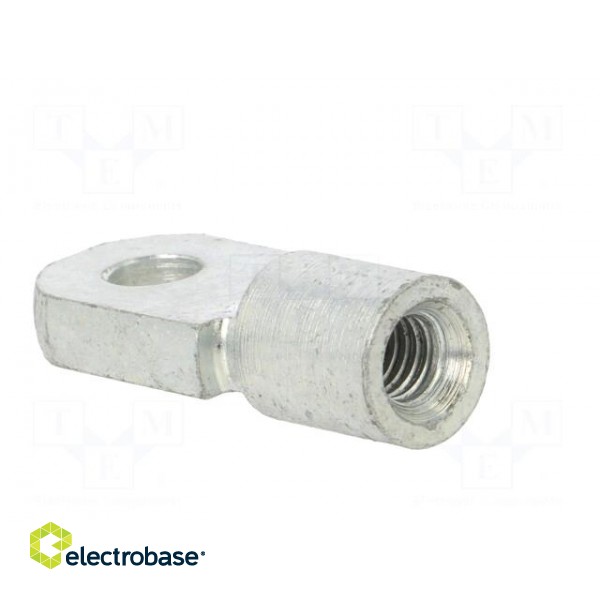 Mounting element for gas spring | Mat: zinc plated steel | 6.1mm image 4