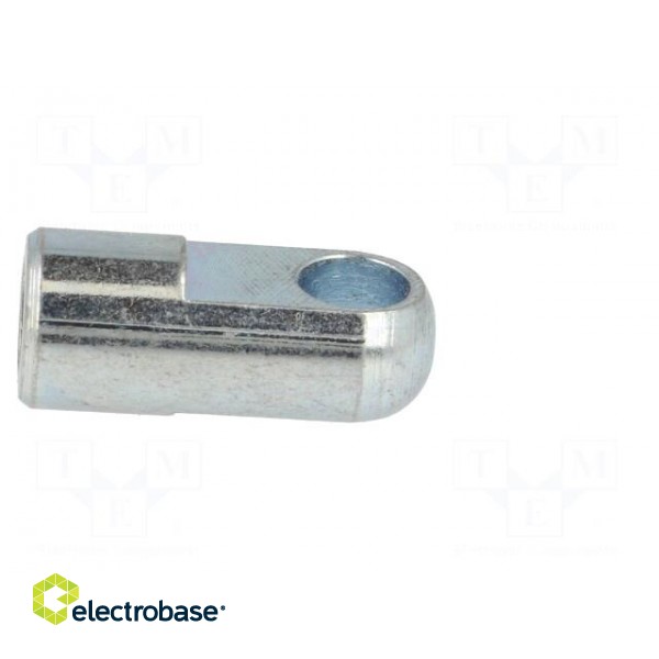 Mounting element for gas spring | Mat: zinc plated steel | 8.5mm image 7